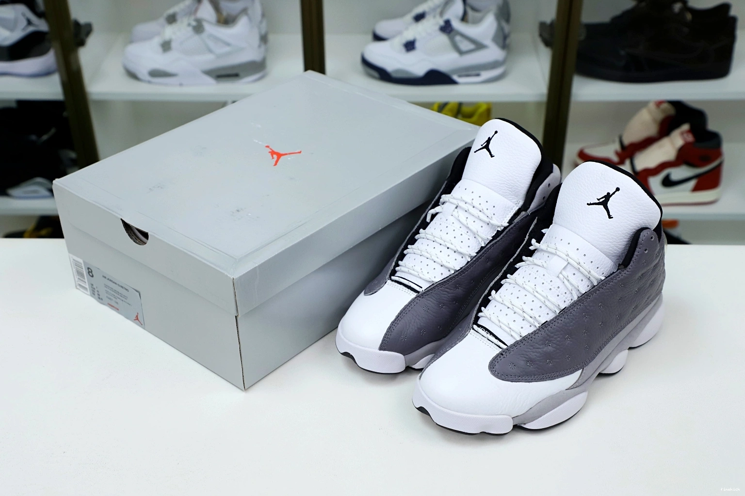 GREY' AIR -414571-016 JORDAN 'ATMOSPHERE 13 RETRO 1116